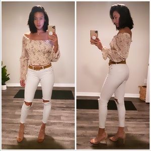 Floral Longsleeve Blouse